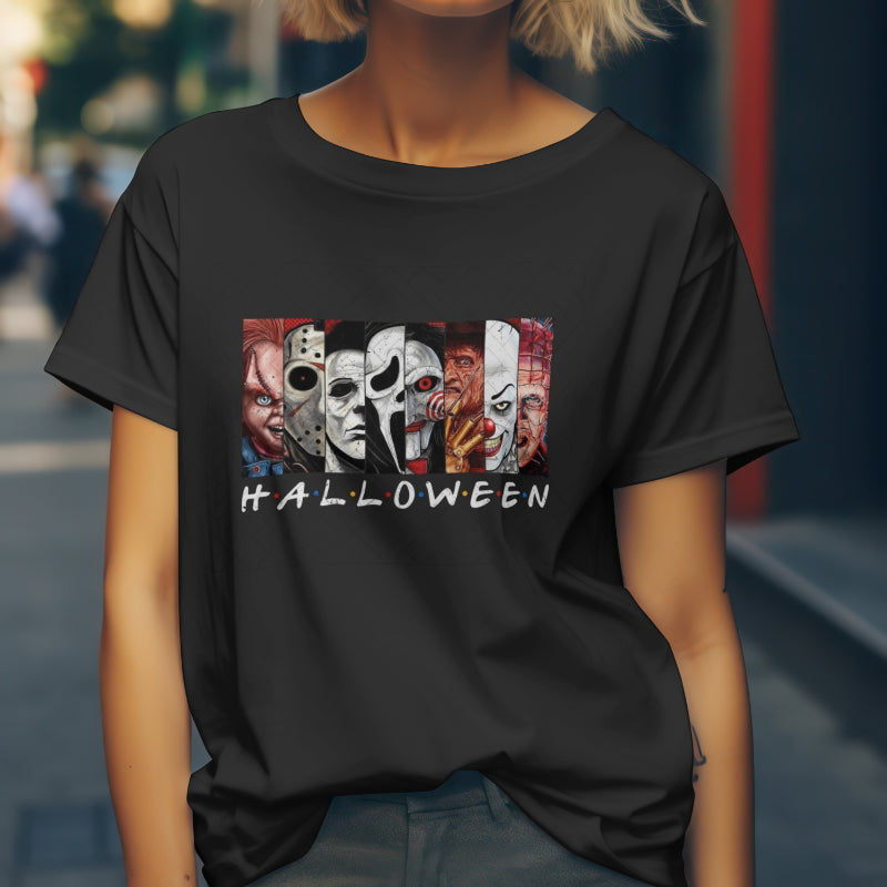 Unisex "Halloween" Oversized Graphic placement T-Shirt